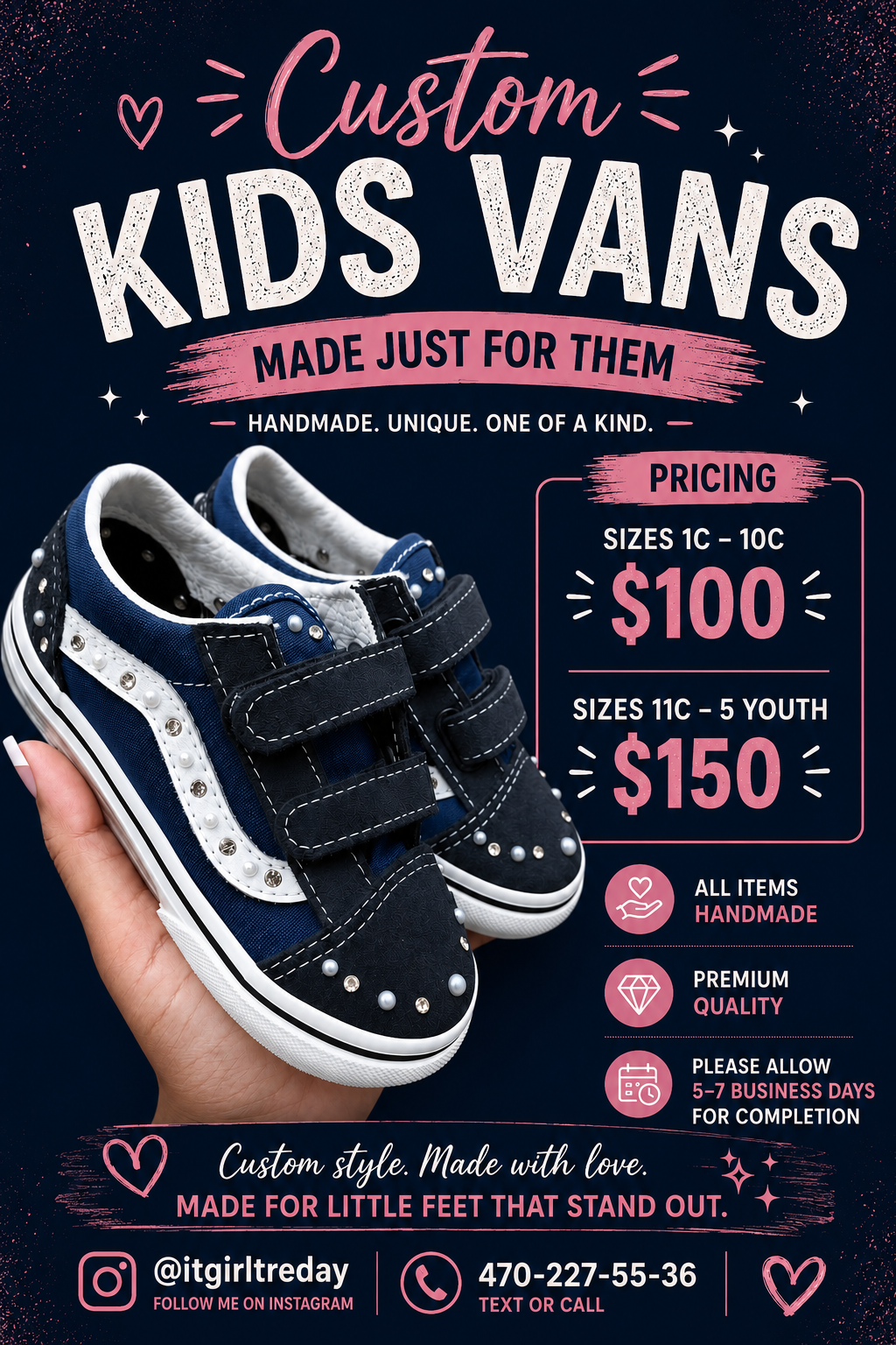 Rhinestone Custom VANS